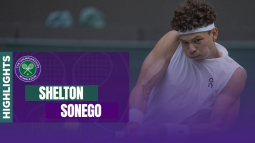 Shelton vs Sonego - Wimbledon 2025